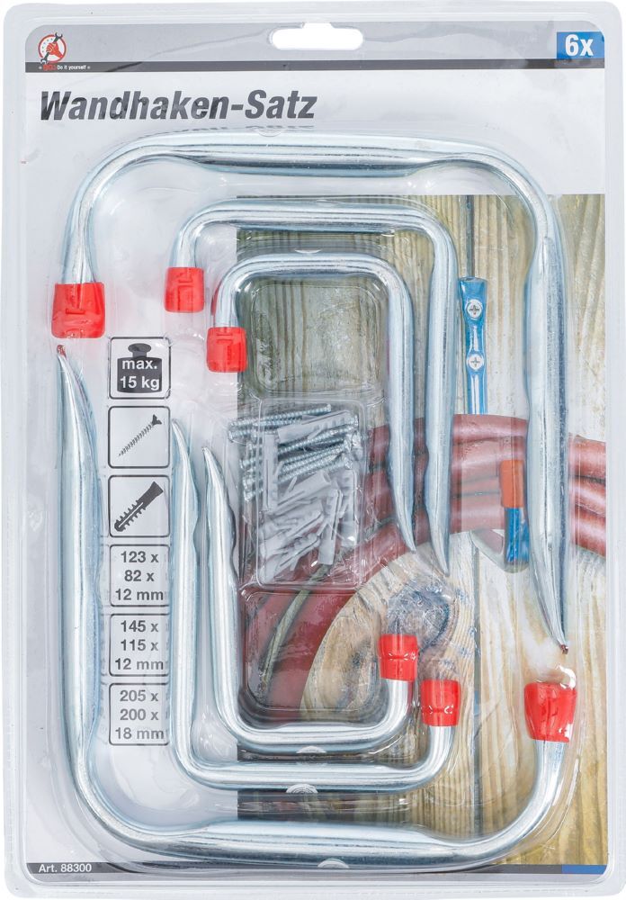 Produktbild Wandhaken Sortiment 6 teilig bild 4