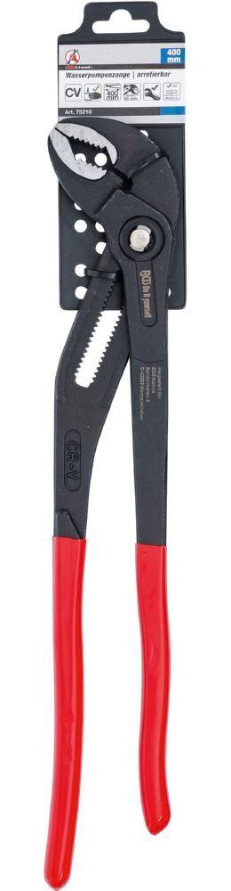 BGS Diy Wasserpumpenzange arretierbar 400 mm Rot Produktbild BGS Diy Wasserpumpenzange arretierbar 400 mm Rot bild 4