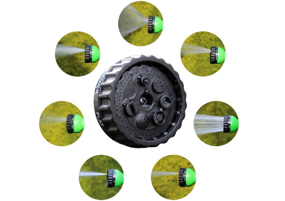 Produktbild Wasserschlauch flexibel mit Garten-Handbrause 7,5 - 22 meter bild 2