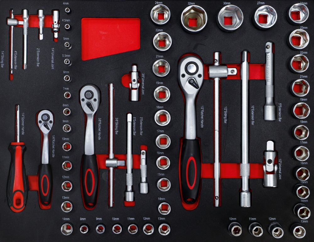 BGS Diy Werkstattwagen mit 6 Schubladen 1 Seitentür 158 Teilig Produktbild BGS Diy Werkstattwagen mit 6 Schubladen 1 Seitentür 158 Teilig bild 3