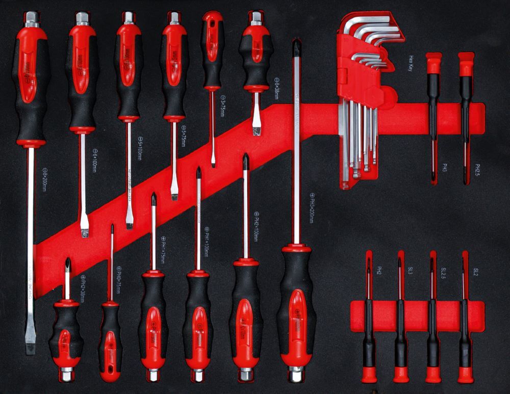 BGS Diy Werkstattwagen mit 6 Schubladen 1 Seitentür 158 Teilig Produktbild BGS Diy Werkstattwagen mit 6 Schubladen 1 Seitentür 158 Teilig bild 5