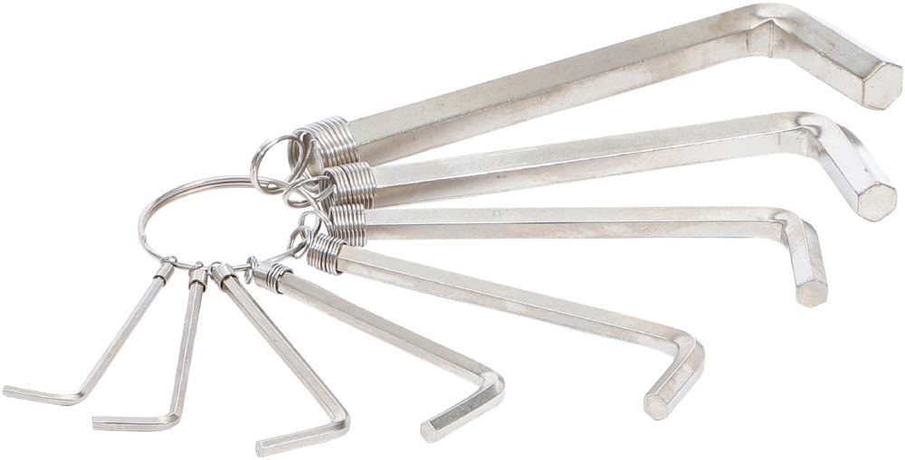 BGS Diy Winkelschlüssel Satz Innensechskant 2 - 10 mm 8 teilig Produktbild BGS Diy Winkelschlüssel Satz Innensechskant 2 - 10 mm 8 teilig