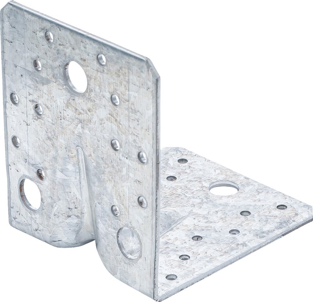 Produktbild Winkelverbinder mit Sicke 105 x 105 x 90 x 3 mm bild 2