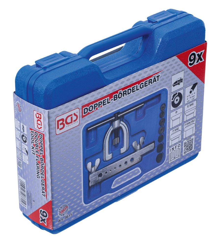 BGS Doppel Bördelgerät 9 teilig Produktbild BGS Doppel Bördelgerät 9 teilig bild 8