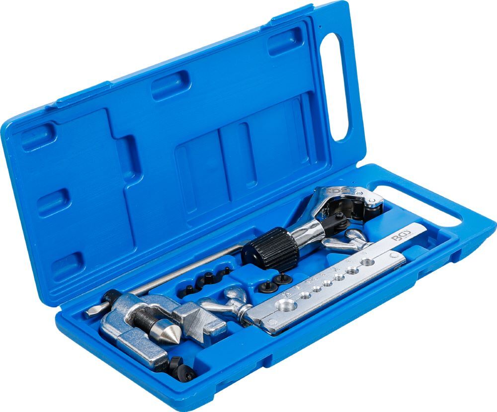 BGS Doppel Bördelgerät mit Rohrabschneider 10 teilig Produktbild BGS Doppel Bördelgerät mit Rohrabschneider 10 teilig bild 2