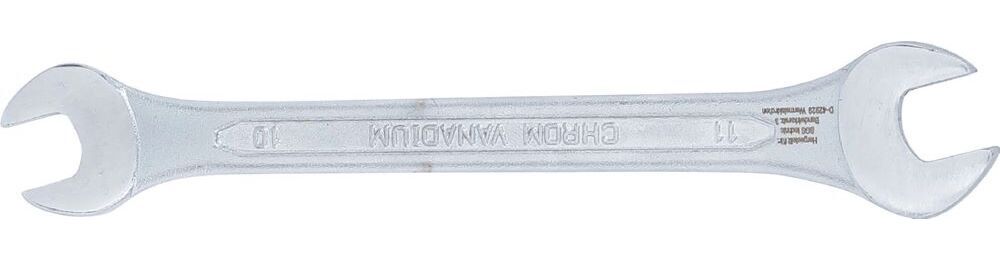 BGS Doppel Maulschlüssel 10 x 11 mm Produktbild BGS Doppel Maulschlüssel 10 x 11 mm bild 3