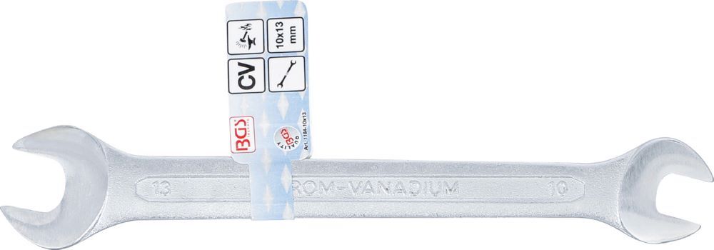 BGS Doppel Maulschlüssel 10 x 13 mm Produktbild BGS Doppel Maulschlüssel 10 x 13 mm bild 4