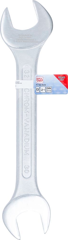 BGS Doppel Maulschlüssel 30 x 32 mm Produktbild BGS Doppel Maulschlüssel 30 x 32 mm bild 4