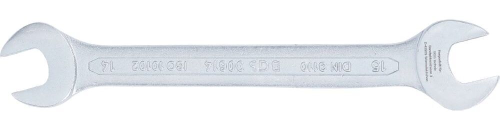BGS Doppel Maulschlüssel 14 x 15 mm Produktbild BGS Doppel Maulschlüssel 14 x 15 mm bild 3