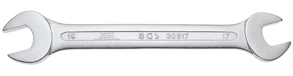 BGS Doppel Maulschlüssel 17 x 19 mm Produktbild BGS Doppel Maulschlüssel 17 x 19 mm