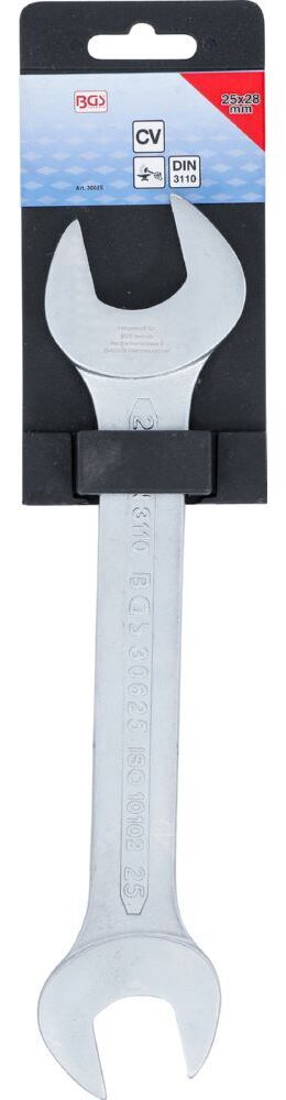 BGS Doppel Maulschlüssel 25 x 28 mm Produktbild BGS Doppel Maulschlüssel 25 x 28 mm bild 4