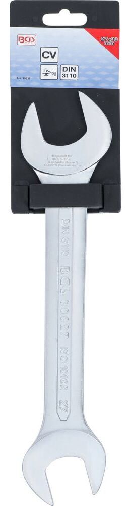 BGS Doppel Maulschlüssel 27 x 30 mm Produktbild BGS Doppel Maulschlüssel 27 x 30 mm bild 4