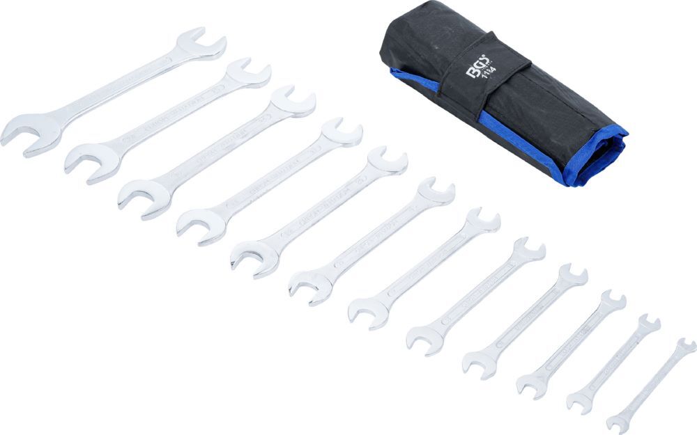 BGS Doppel Maulschlüssel Satz 6 x 7 - 30 x 32 mm 12 teilig Produktbild BGS Doppel Maulschlüssel Satz 6 x 7 - 30 x 32 mm 12 teilig bild 2