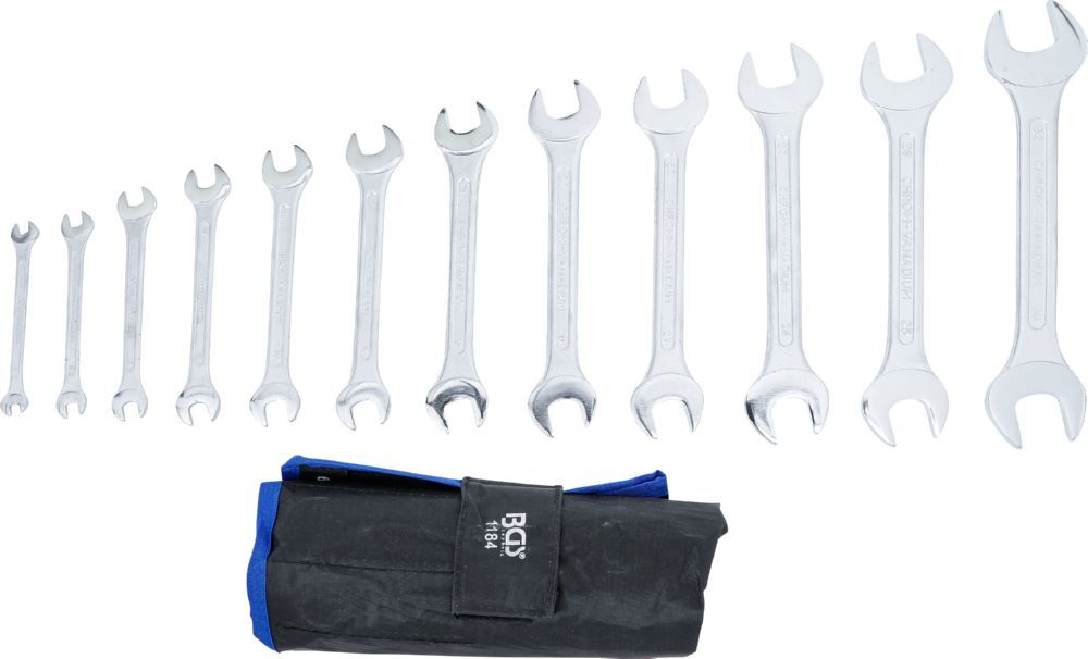 BGS Doppel Maulschlüssel Satz 6 x 7 - 30 x 32 mm 12 teilig Produktbild BGS Doppel Maulschlüssel Satz 6 x 7 - 30 x 32 mm 12 teilig bild 3