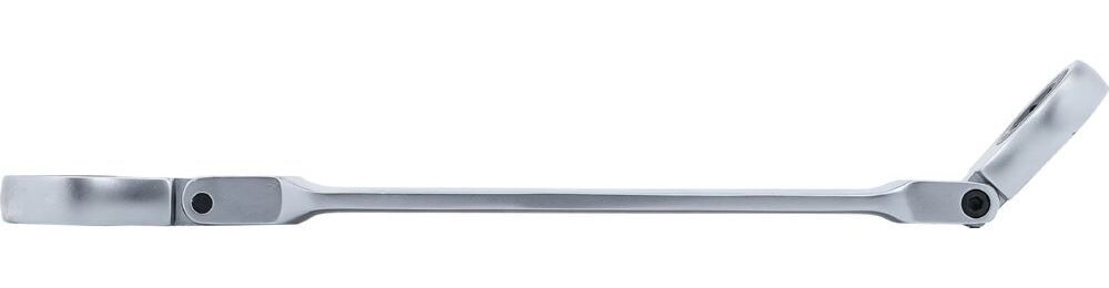 Produktbild BGS Doppel Ratschen Ringschlüssel E14xE18 abwinkelbar mit E-Profil Ringköpfen bild 2