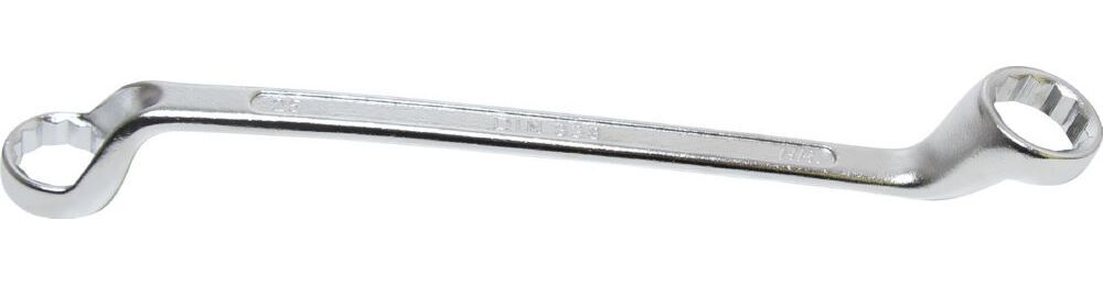 BGS Doppel Ringschlüssel 25 x 28 mm gekröpft Produktbild BGS Doppel Ringschlüssel 25 x 28 mm gekröpft
