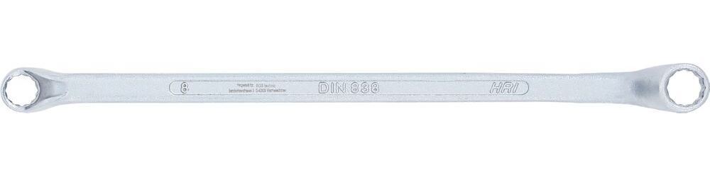 Produktbild BGS Doppel Ringschlüssel 8 x 9 mm gekröpft bild 3