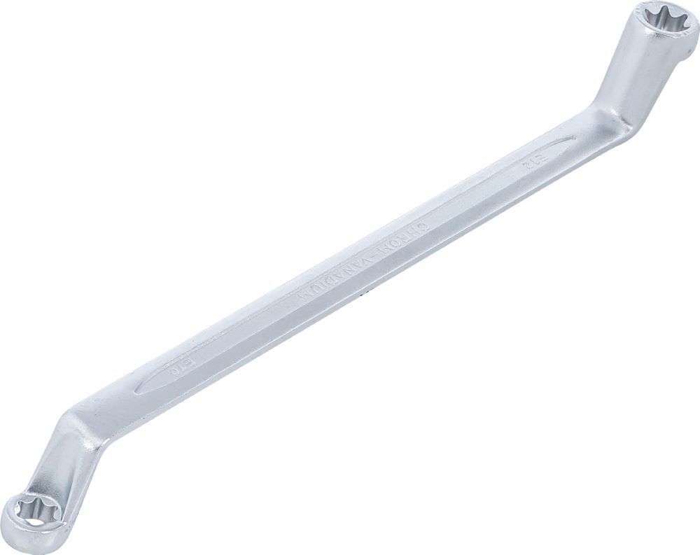 BGS Doppel Ringschlüssel E10 x E12 mit E-Profil-Ringköpfen gekröpft Produktbild BGS Doppel Ringschlüssel E10 x E12 mit E-Profil-Ringköpfen gekröpft