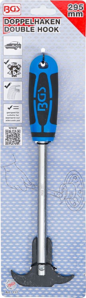 Produktbild BGS Doppelhaken zur Demontage von Radialdichtringen 295 mm bild 3