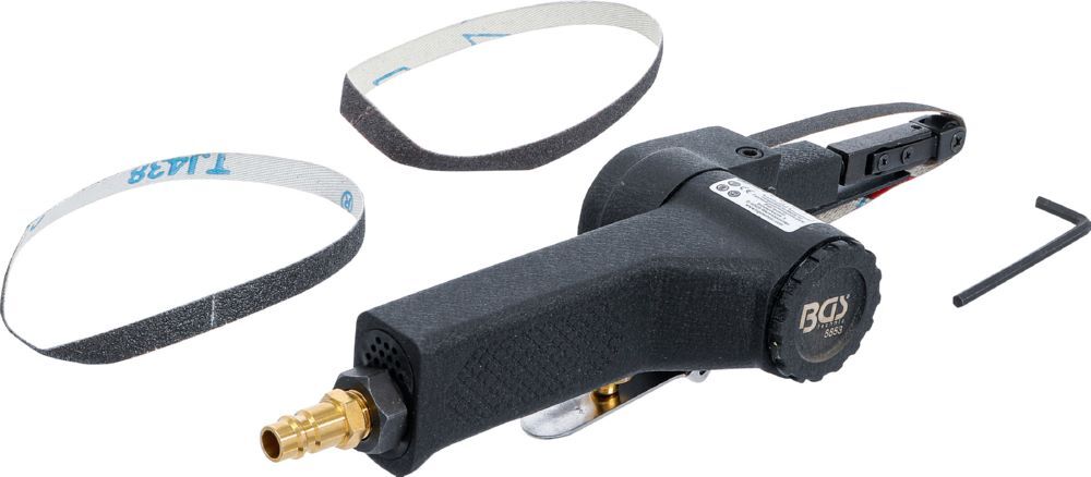 BGS Druckluft Bandschleifer für 10 mm Schleifbänder Produktbild BGS Druckluft Bandschleifer für 10 mm Schleifbänder bild 3