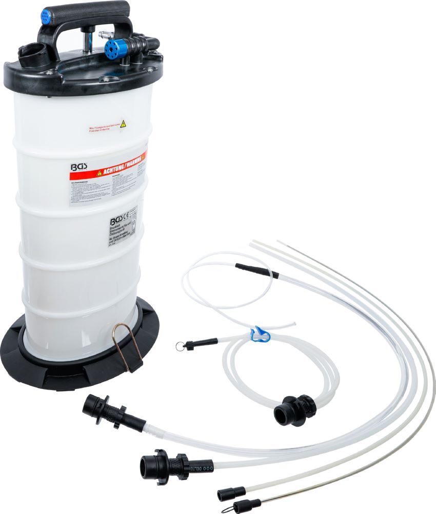 BGS Druckluft Bremsenentlüfter und Ölabsauggerät pneumatisch und manuell Produktbild BGS Druckluft Bremsenentlüfter und Ölabsauggerät pneumatisch und manuell