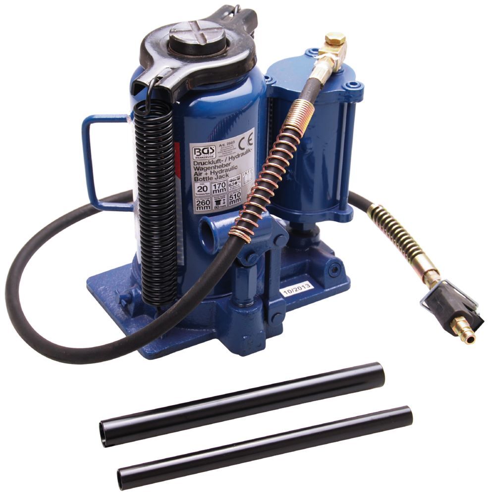 BGS Druckluft Hydraulik Wagenheber 20 tonnen Produktbild BGS Druckluft Hydraulik Wagenheber 20 tonnen