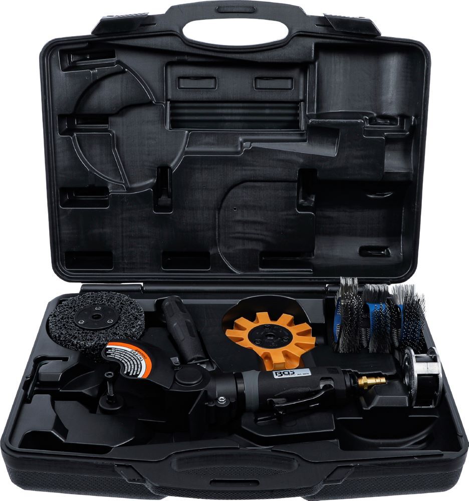 BGS Druckluft Multi Schleifer Satz Freilaufdrehzahl 4000 U/min Produktbild BGS Druckluft Multi Schleifer Satz Freilaufdrehzahl 4000 U/min bild 2