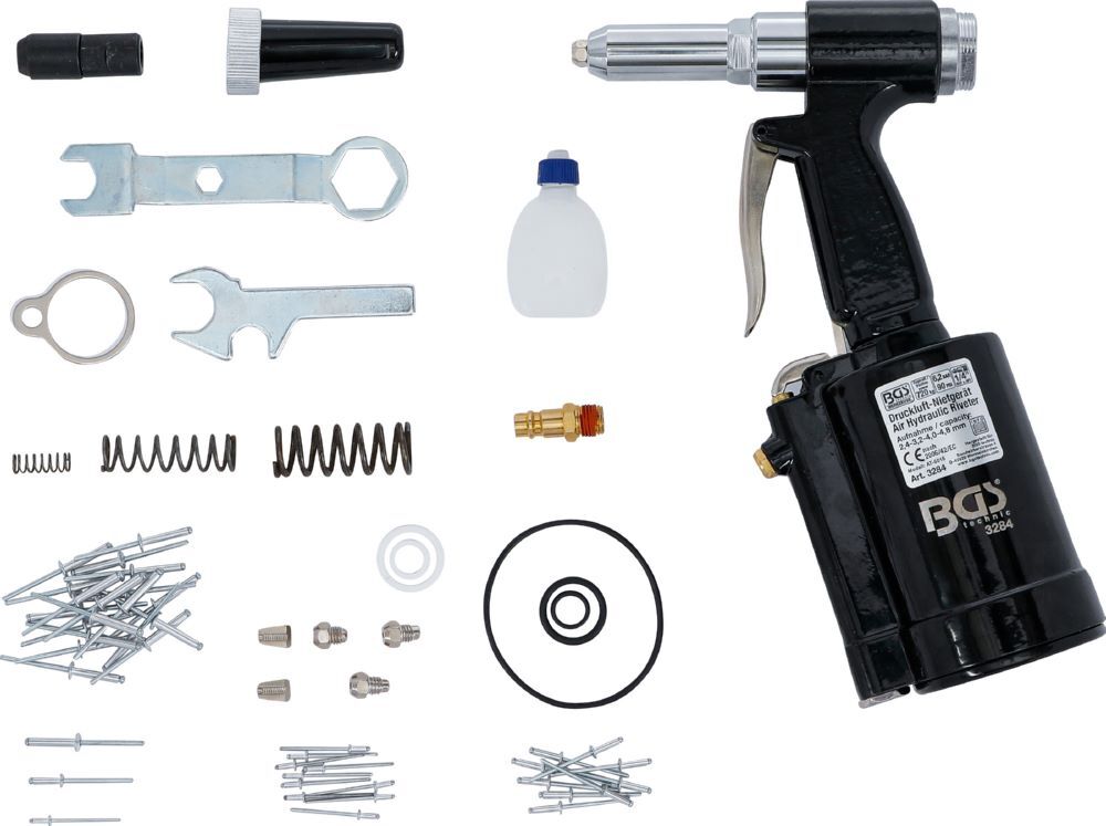BGS Druckluft Nietpistole Arbeitsdruck 6,2 bar Produktbild BGS Druckluft Nietpistole Arbeitsdruck 6,2 bar bild 8