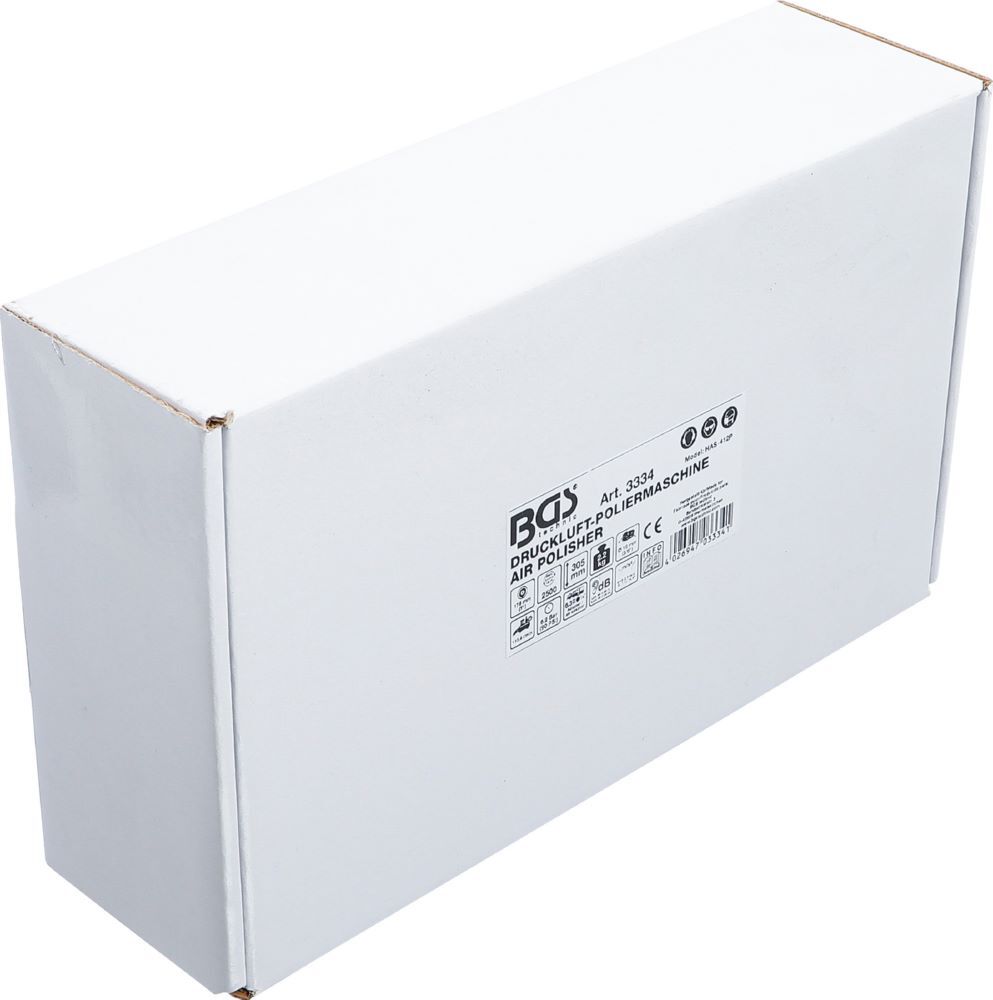 BGS Druckluft Polierer Freilaufdrehzahl 0 - 2500 U/min abgewinkelt Produktbild BGS Druckluft Polierer Freilaufdrehzahl 0 - 2500 U/min abgewinkelt bild 5