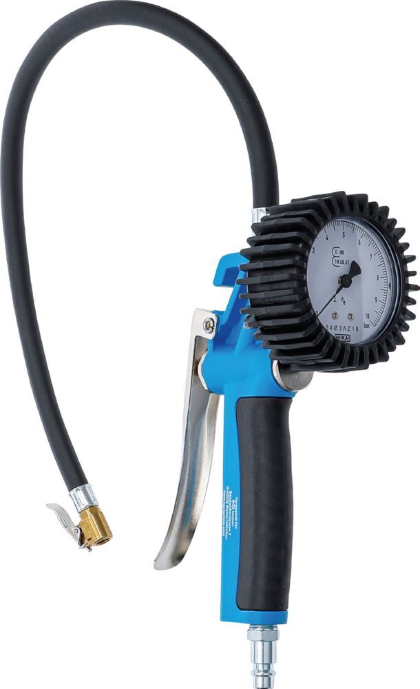 BGS Druckluft Reifenfüllpistole geeicht 0 - 10 bar Produktbild BGS Druckluft Reifenfüllpistole geeicht 0 - 10 bar