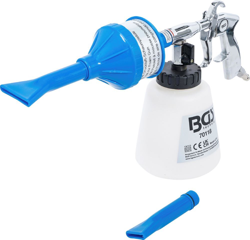 BGS Druckluft Schaumpistole 1 Liter 6 bar Produktbild BGS Druckluft Schaumpistole 1 Liter 6 bar