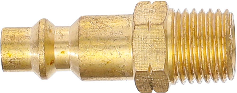 Produktbild Druckluft Stecknippel 6,3 mm 1/4 Zoll Außengewinde USA / Frankreich bild 3