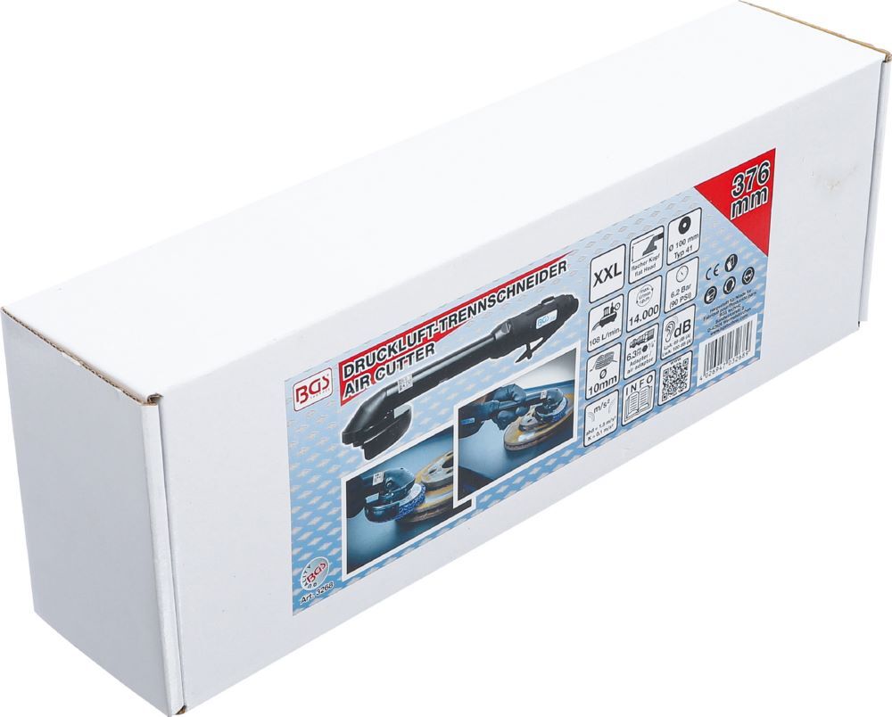 BGS Druckluft Trennschneider 376 mm 15000 U/min Produktbild BGS Druckluft Trennschneider 376 mm 15000 U/min bild 5