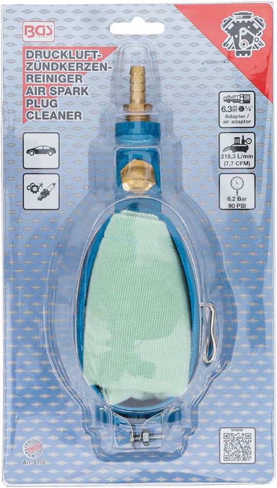 BGS Druckluft Zündkerzenreiniger Produktbild BGS Druckluft Zündkerzenreiniger bild 3
