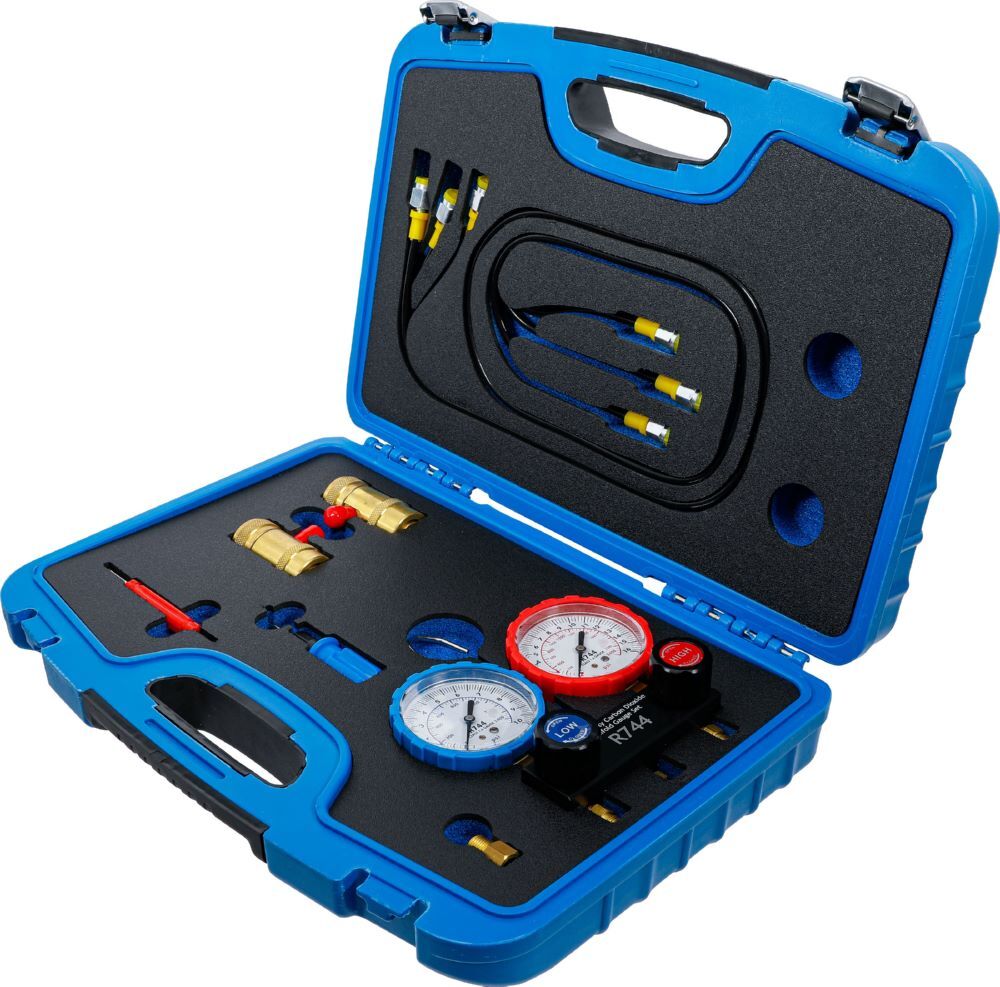 BGS Druckuhr Armatur für Klimaanlagenprüfung für Kältemittel R744 BGS Druckuhr Armatur für Klimaanlagenprüfung für Kältemittel R744