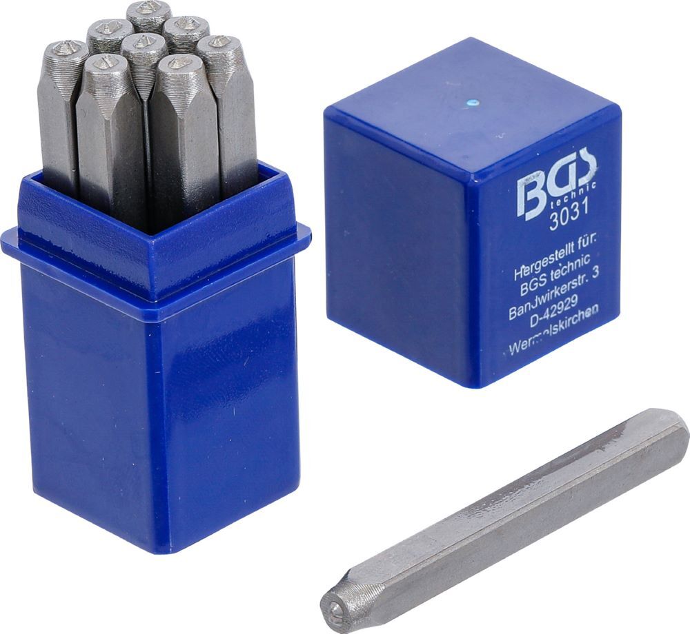 BGS Einschlagzahlen 2 mm Produktbild BGS Einschlagzahlen 2 mm