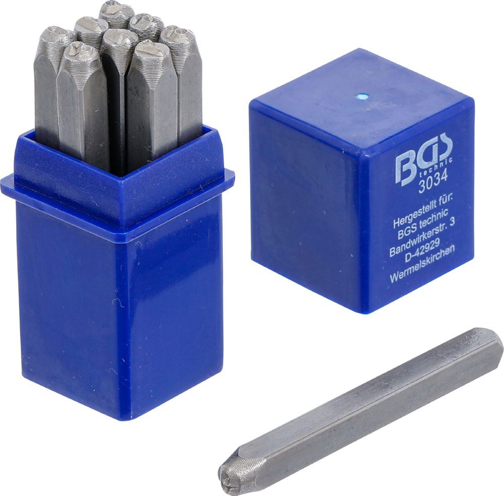BGS Einschlagzahlen 4 mm Produktbild BGS Einschlagzahlen 4 mm