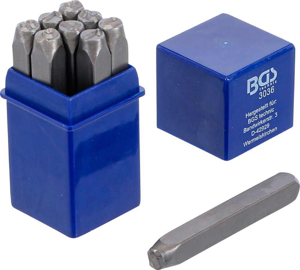 BGS Einschlagzahlen 6 mm Produktbild BGS Einschlagzahlen 6 mm