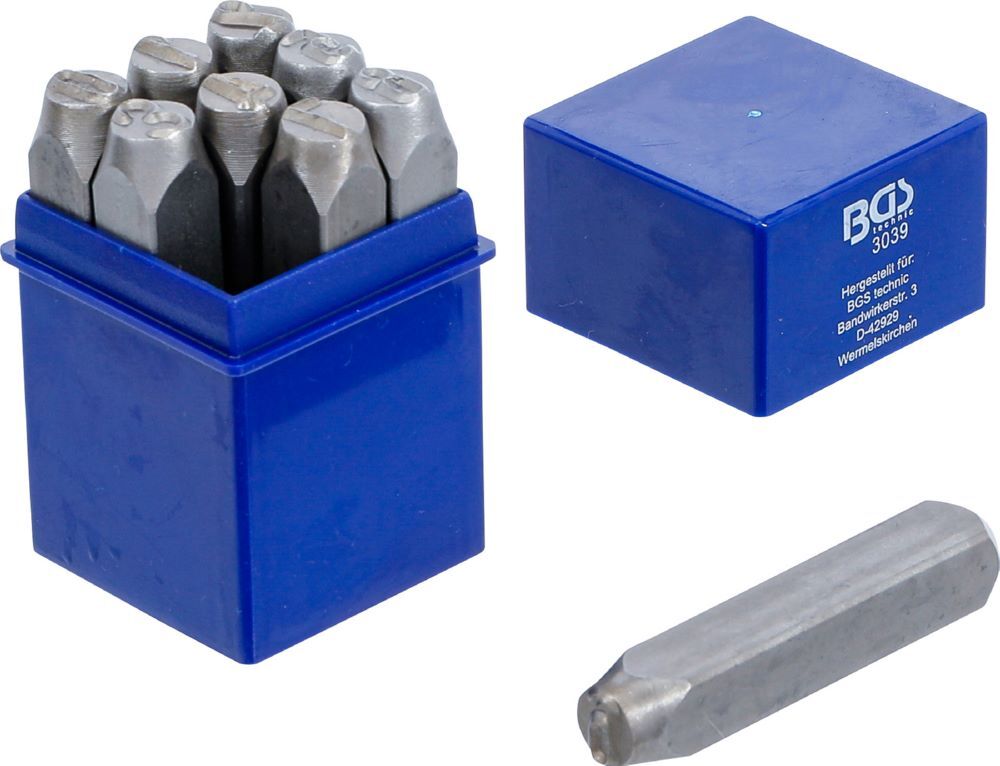 BGS Einschlagzahlen 10 mm Produktbild BGS Einschlagzahlen 10 mm