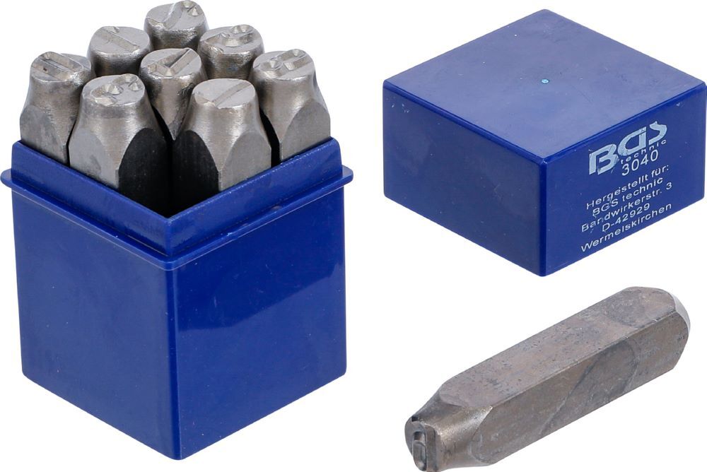 BGS Einschlagzahlen 12 mm Produktbild BGS Einschlagzahlen 12 mm