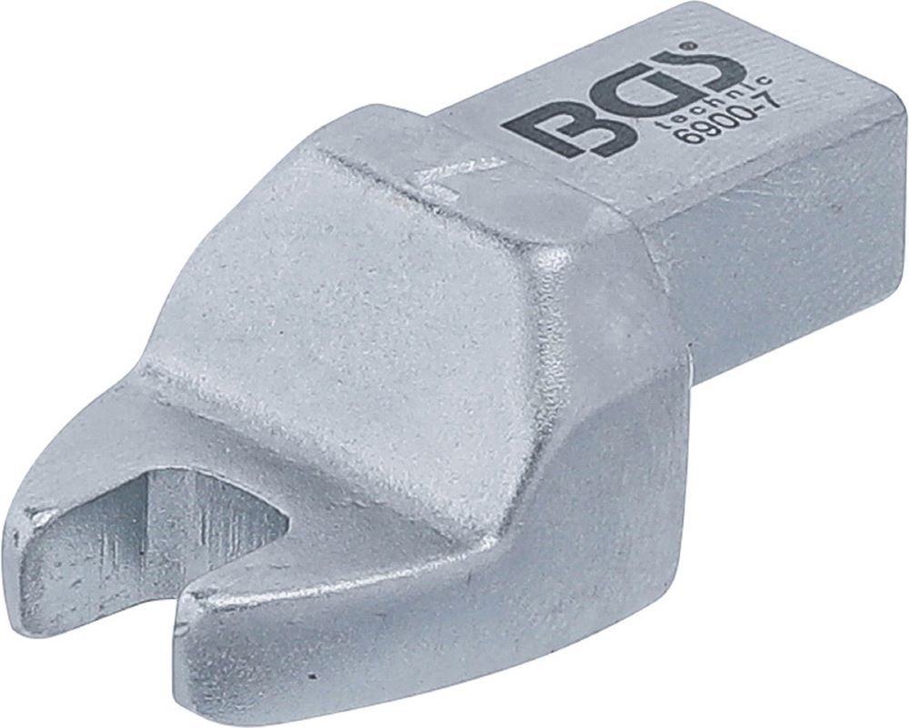 BGS Einsteck Maulschlüssel 7 mm Aufnahme 9 x 12 mm Produktbild BGS Einsteck Maulschlüssel 7 mm Aufnahme 9 x 12 mm