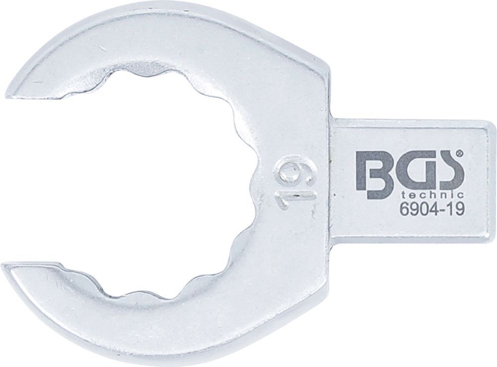 BGS Einsteck Ringschlüssel 19 mm Aufnahme 9 x 12 mm