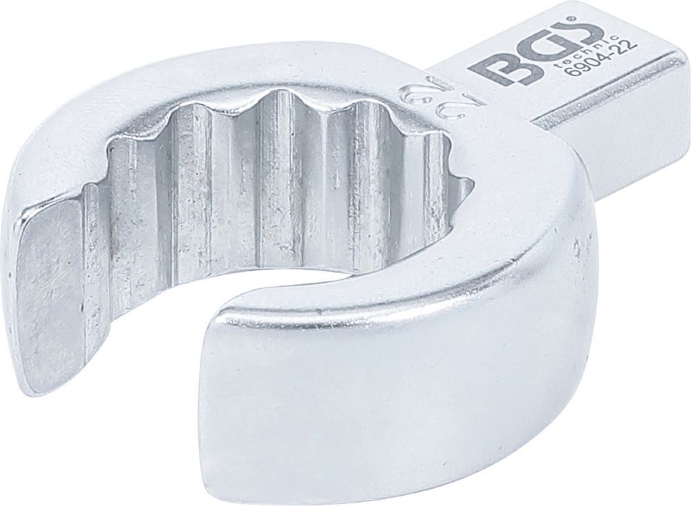 BGS Einsteck Ringschlüssel 22 mm Aufnahme 9 x 12 mm Produktbild BGS Einsteck Ringschlüssel 22 mm Aufnahme 9 x 12 mm