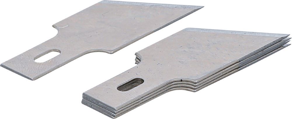 BGS Ersatz Schneideklingen 0,6 x 16 mm x 53° 5 teilig Produktbild BGS Ersatz Schneideklingen 0,6 x 16 mm x 53° 5 teilig bild 2