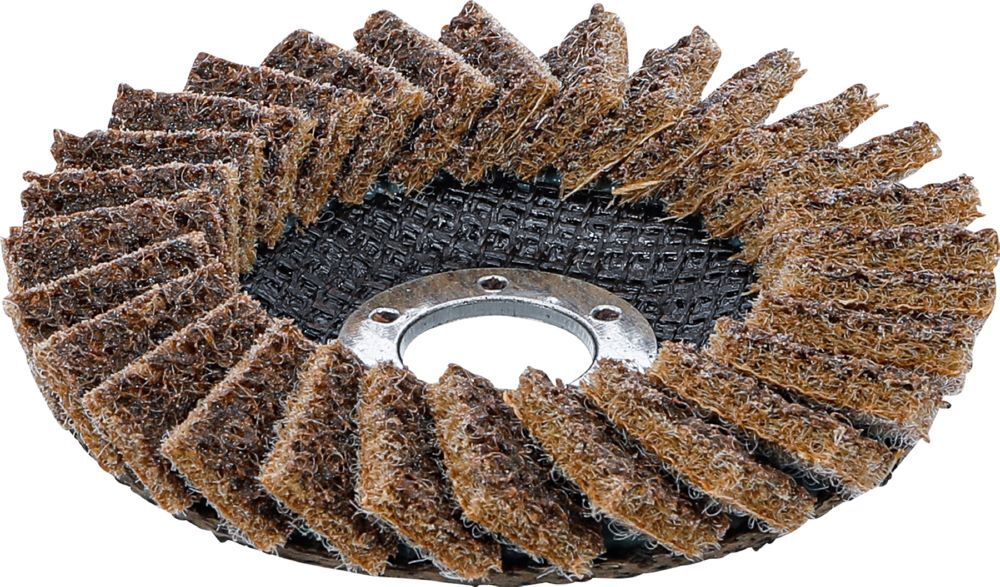 Produktbild Fächer Schleif Scheibe Vlies Durchmesser 115 mm Körnung 80 bild 2