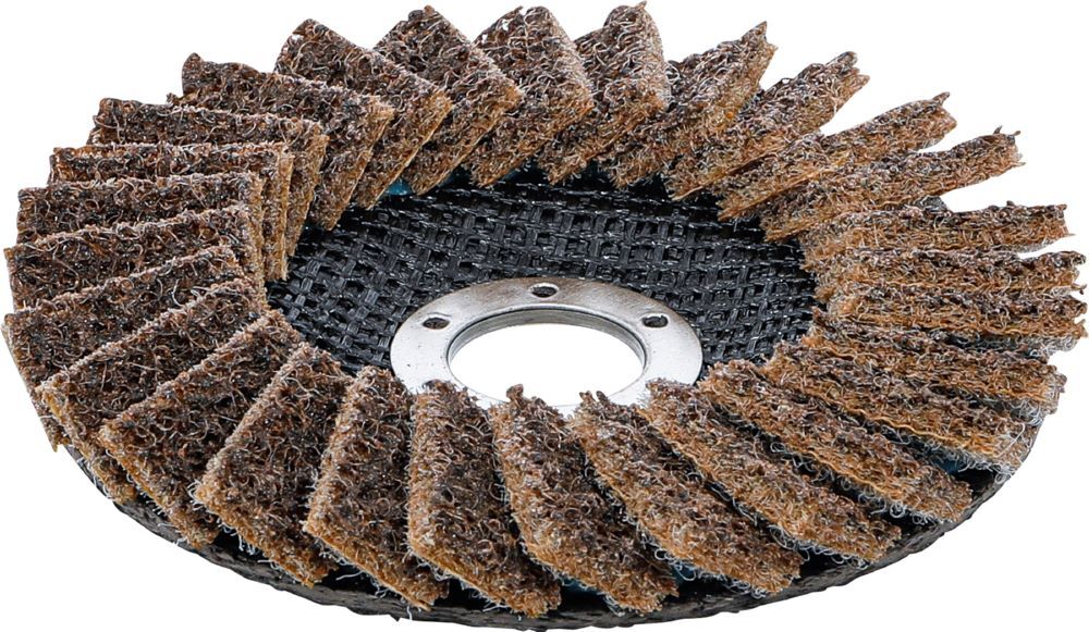 Produktbild Fächer Schleif Scheibe Vlies Durchmesser 125 mm Körnung 80 bild 2