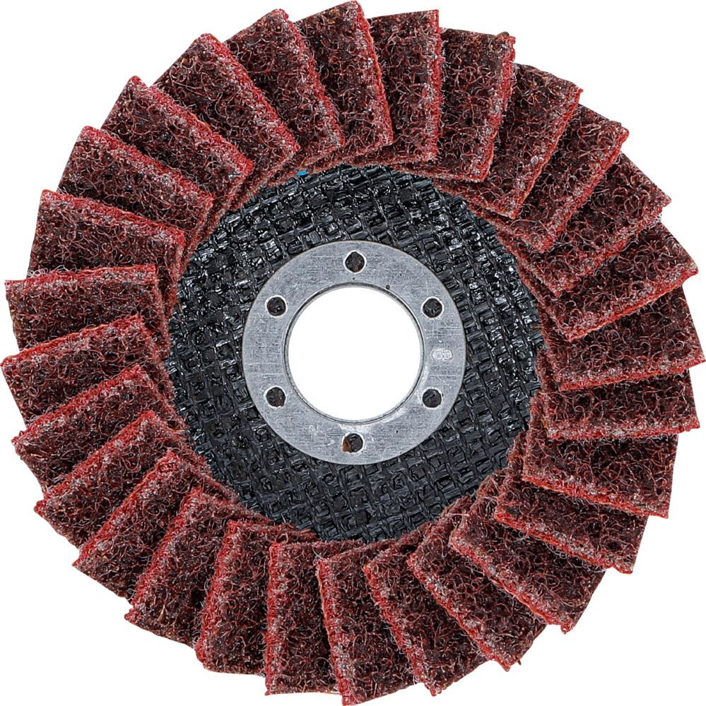 Produktbild BGS Fächer Schleif Scheibe Vlies Durchmesser 115 mm Körnung 120