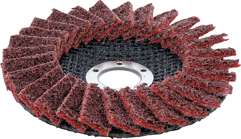 Produktbild Fächer Schleif Scheibe Vlies Durchmesser 125 mm Körnung 120 bild 2