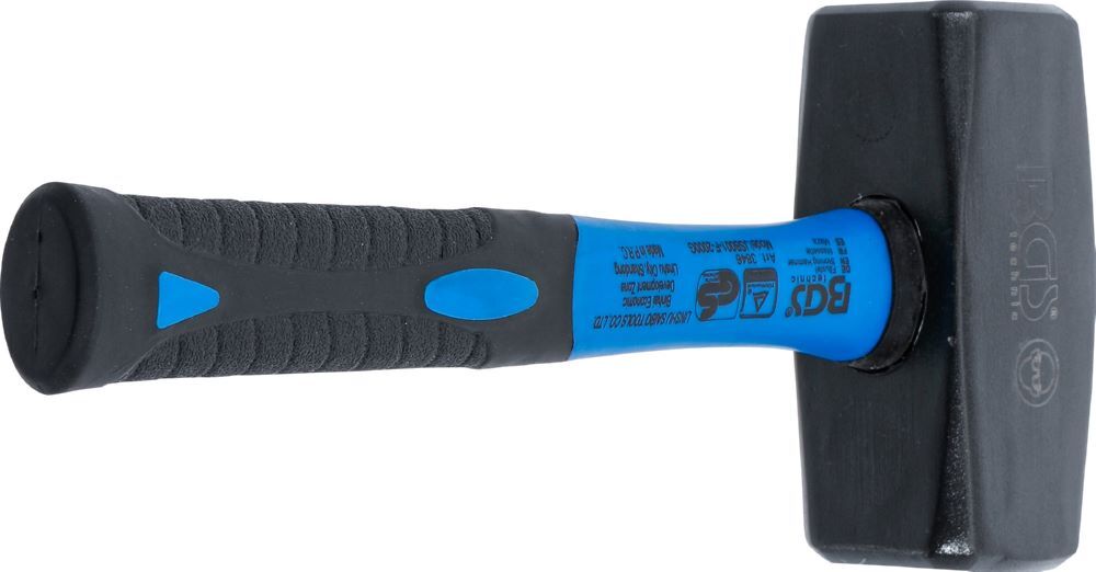 BGS Fäustel Fiberglasstiel DIN 6475 2000 g Produktbild BGS Fäustel Fiberglasstiel DIN 6475 2000 g bild 4