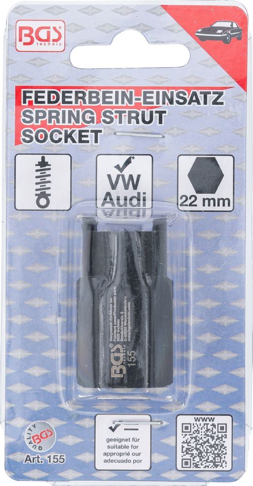 BGS Federbein Einsatz für VW, Audi Antrieb Außensechskant 22 mm Produktbild BGS Federbein Einsatz für VW, Audi Antrieb Außensechskant 22 mm bild 4